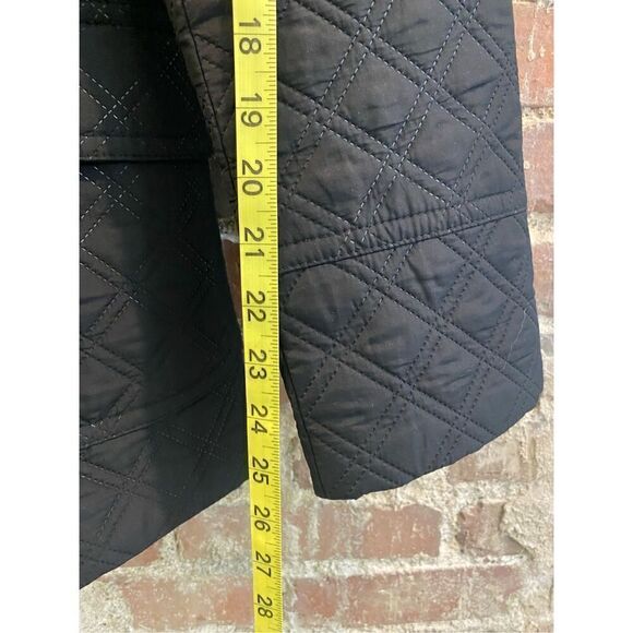 New York & Co Black Quilted Ladies Jacket Size Medium - Picture 4 of 13
